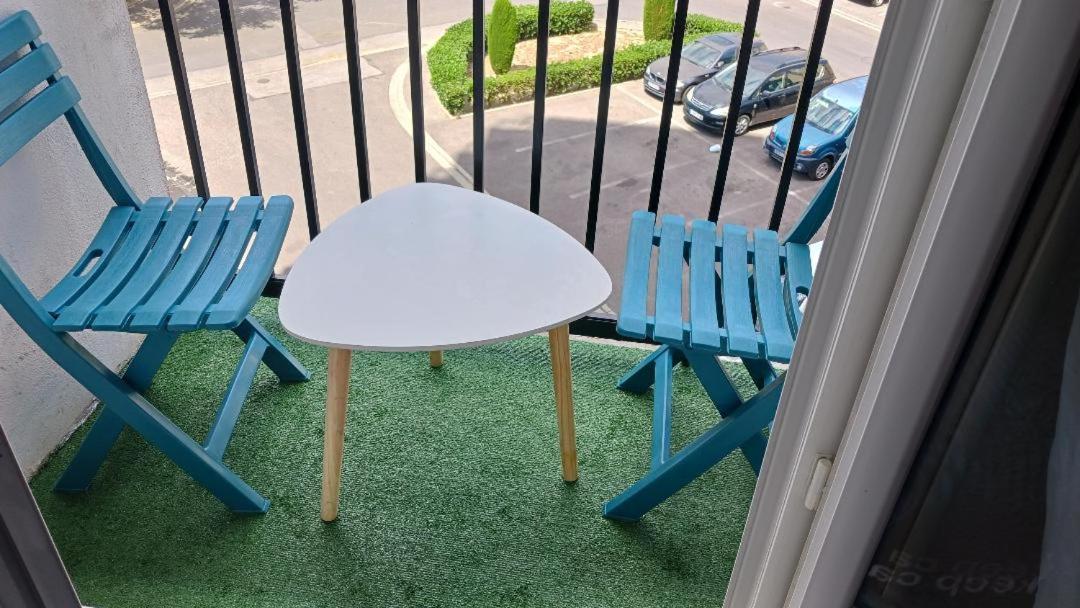 Appartement T2 Meuble Confort, Parking, Balcon,Pres Parc Des Expositions, Stades Perpignan Eksteriør bilde